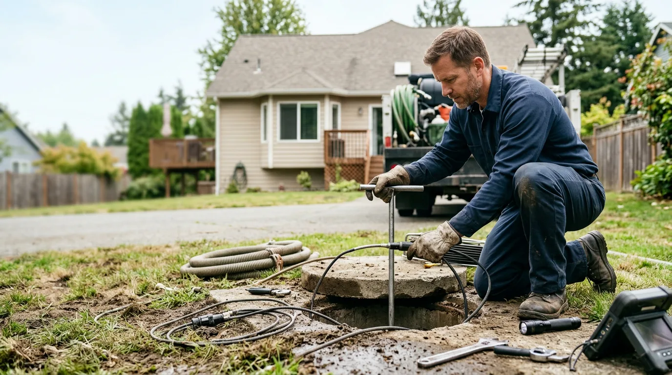 Septic Tank Pumping in Outlook, WA